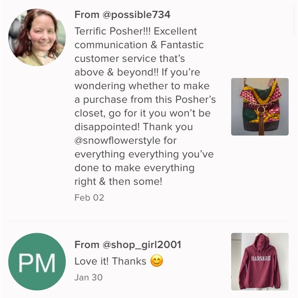 Meet your Posher, Erica SnowFlower - Picture 3 of 16